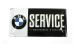 BMW K1200S Metal sign BMW - Service