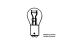 BMW R1100S Bulb Rear Light 12V 21/5W