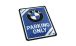BMW F 650, CS, GS, ST, Dakar (1994-2007) Metal sign BMW - Parking Only