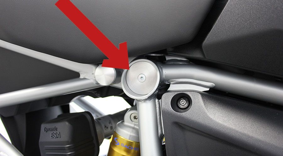 BMW R 1200 GS LC (2013-2018) & R 1200 GS Adventure LC (2014-2018) Covers Suspension Mounting