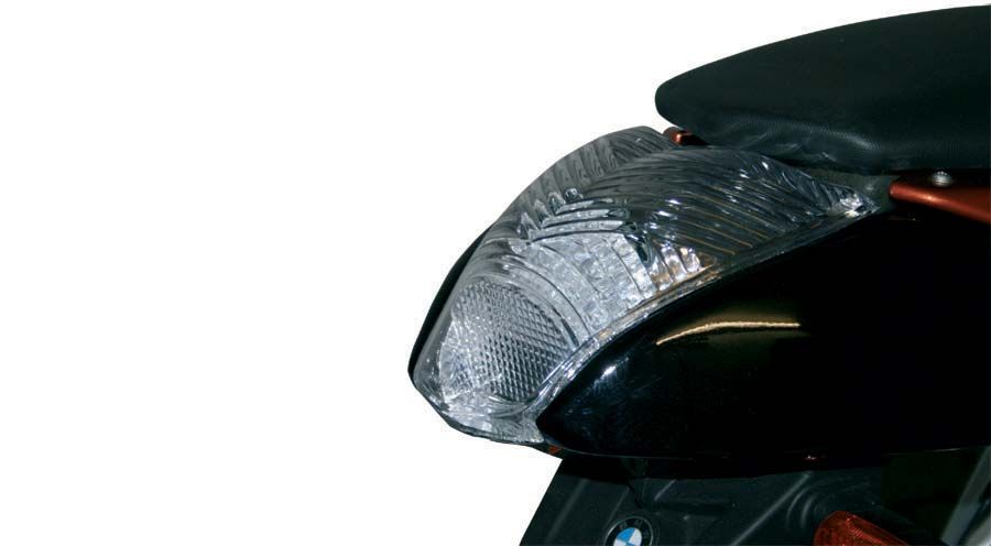 BMW R1200R (2005-2014) Clear tail light