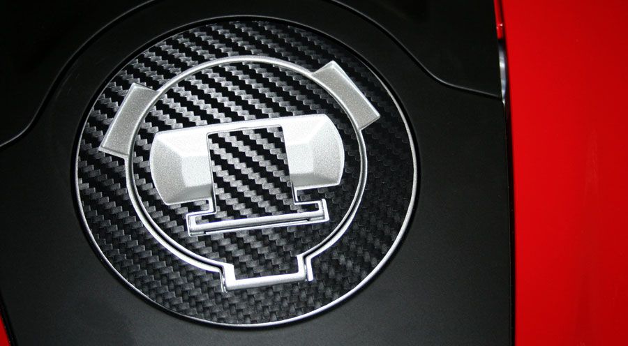 BMW R1200R (2005-2014) Petrol-Cap-Pad 3D-CarbonLook