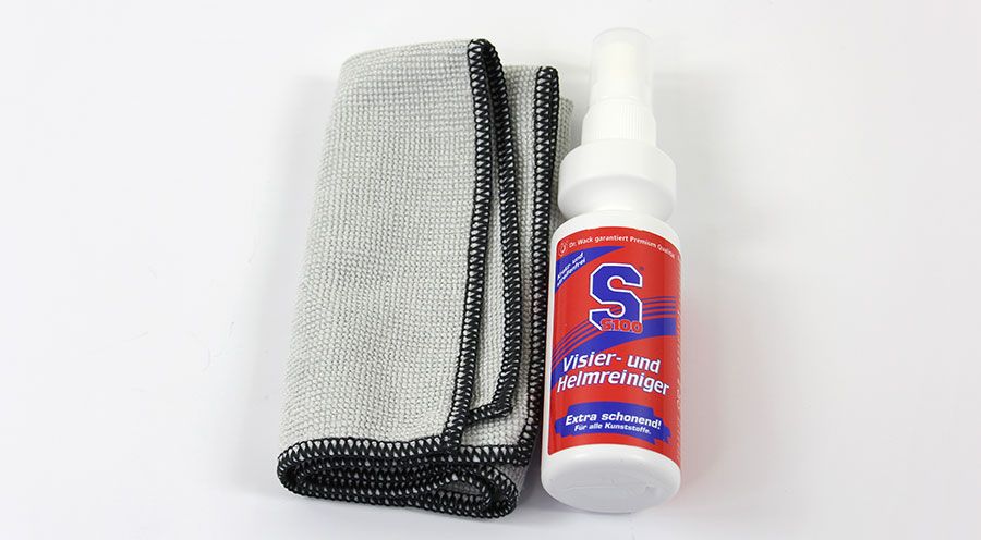 BMW F750GS, F850GS & F850GS Adventure S100 Visor and Helmet Cleaner with Cloth