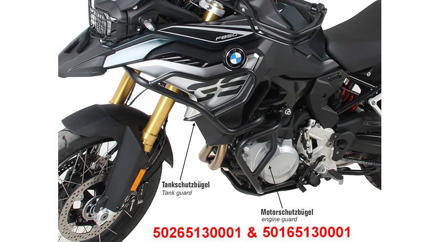 BMW F750GS, F850GS & F850GS Adventure Crash bars