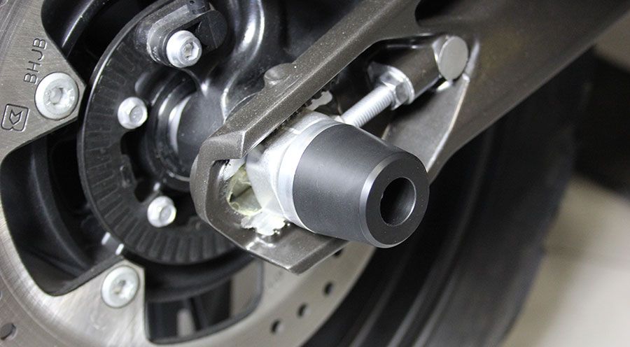 BMW G 310 GS Rear Swingarm Crash Protectors