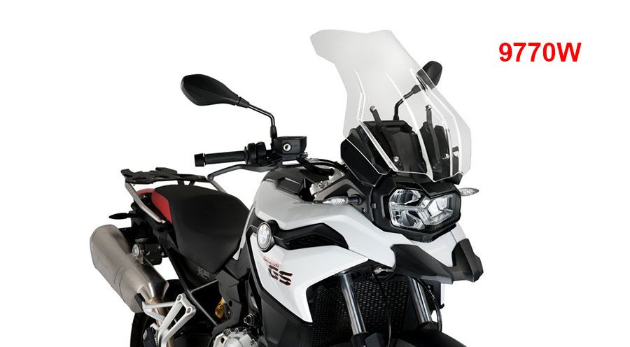 BMW F750GS, F850GS & F850GS Adventure Touring windshield