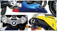BMW R1200S & HP2 Sport Carbon Fiber, GRP