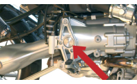 R 850/1100/1150 GS & Adv. Foot peg plate