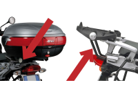 R 1200 GS Top case mounting