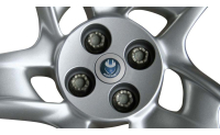 K Modelle Rear wheel centre cover