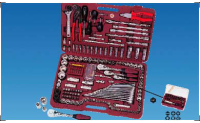 F, R & K Socket wrench + toolbox