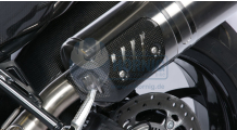 BMW F800R Carbon Exhaust Protection