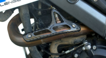 BMW G650Xchallenge, G650Xmoto, G650Xcountry Carbon small exhaust heat shield