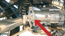BMW R850GS, R1100GS, R1150GS & Adventure Foot peg plate