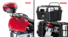 BMW F 650, CS, GS, ST, Dakar Top case mounting