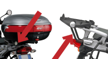BMW R1200GS, R1200GS Adventure & HP2 Top case mounting
