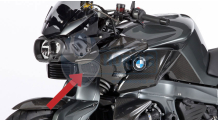 BMW K1300R Carbon Airtube
