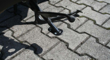 BMW K1200RS & K1200GT Side stand foot enlargement K1200RS/GT
