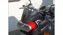 BMW K1300R Windscreen base