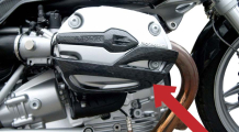 BMW R1200GS, R1200GS Adventure & HP2 Cylinder protectors coated