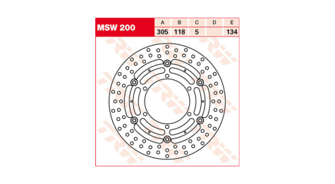 Bmw r1100rt front disc #4