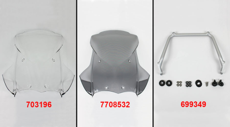 BMW R1200GS, R1200GS Adventure & HP2 Windscreen Adventure