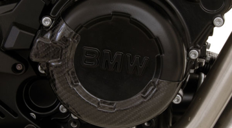 BMW F800S & F800ST Carbon protectors alternator cover
