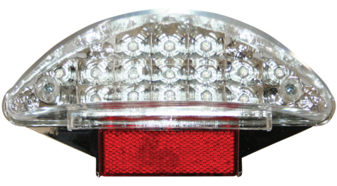 BMW F800R Clear tail light lens