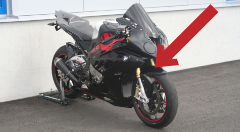 BMW S1000RR GRP Front Mudguard