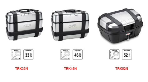 BMW R850GS, R1100GS, R1150GS & Adventure GIVI Trekker Cases