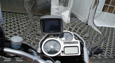 BMW R1200GS, R1200GS Adventure & HP2 GPS Mount (TomTom/Zumo)