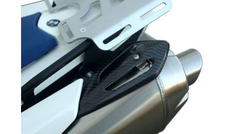 BMW G650Xchallenge, G650Xmoto, G650Xcountry Carbon exhaust heat shield rear