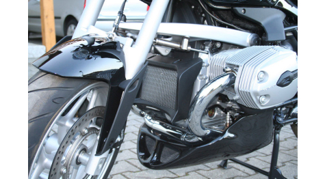 BMW R1200R Cooler screen