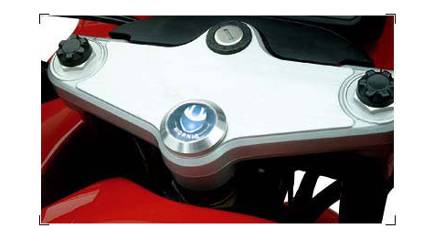BMW R1100RS, R1150RS Centre cap top yoke