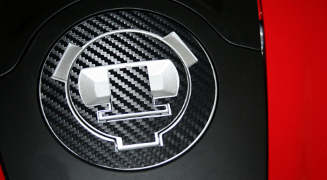 BMW F800S & F800ST Petrol-Cap-Pad 3D-CarbonLook