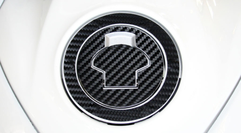 BMW R1100RT, R1150RT Petrol-Cap-Pad 3D-CarbonLook