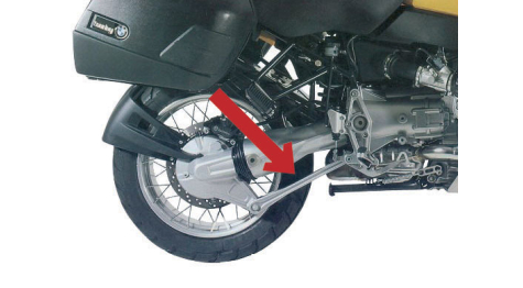 BMW R1100RS, R1150RS Short Paralever strut