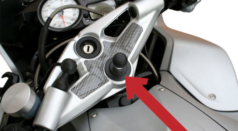Bmw motorcycle gps mount k1200s #2
