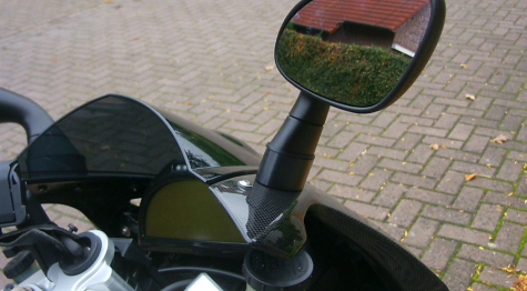 BMW R1200S & HP2 Sport Mirror Extensions