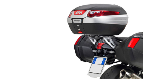 BMW K1300R Topcase Mounting