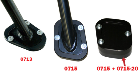 BMW R1200GS, R1200GS Adventure & HP2 Side stand foot enlargement