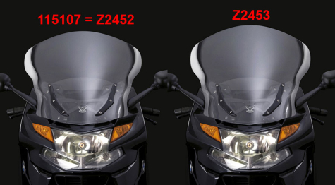 BMW K1300GT Windscreen