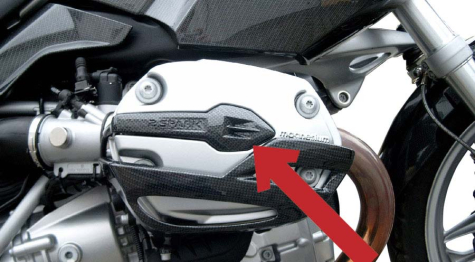 Bmw motorcycle spark plug cover #4