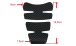 BMW R850R, R1100R, R1150R & Rockster Carbon Fiber Tankpad