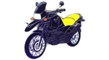  BMW R850GS, R1100GS, R1150GS & Adventure Pin R 1100 GS (black-yellow)