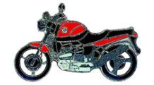  BMW R850R, R1100R, R1150R & Rockster Pin R 1100 R (red)