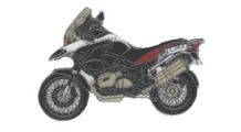  BMW R1200GS (04-12), R1200GS Adv (05-13) & HP2 Pin R 1200 GS Adv. 2006 (red)