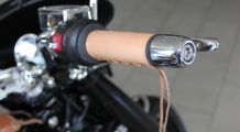  BMW R 18 Leather cuffs for handlebar grips