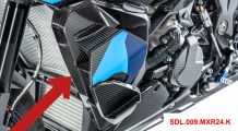  BMW S 1000 XR (2020- ) Carbon covers on the water cooler fairing with winglet holes