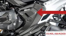  BMW R1300GS & Adventure Carbon frame triangle cover